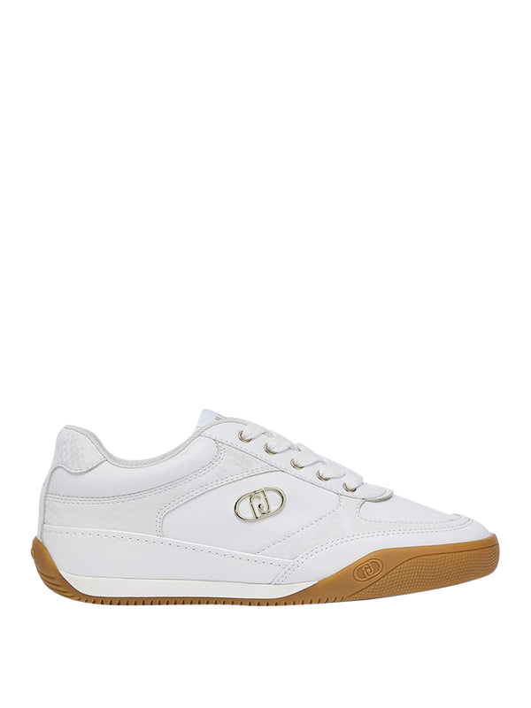 LIUJO CALZATURE SPORT Sneakers Effetto Pitone Lewis 01 Liu Jo - Bianco