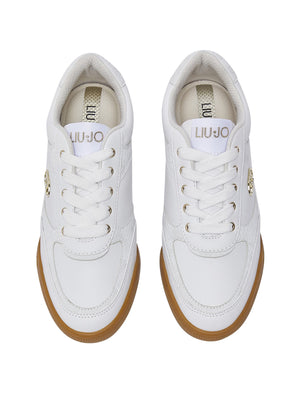 LIUJO CALZATURE SPORT Sneakers Effetto Pitone Lewis 01 Liu Jo - Bianco