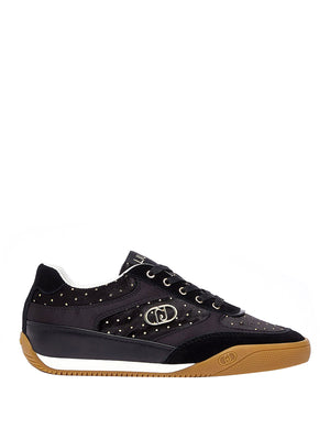 LIUJO CALZATURE SPORT Sneakers Lewis 01 In Velluto A Pois Liu Jo - Nero