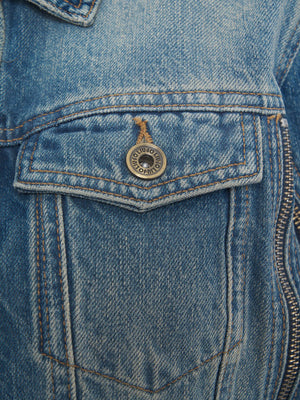 LIUJO CAPSULE ELODIE Liu Jo Giacchetto Vint Zip Denim