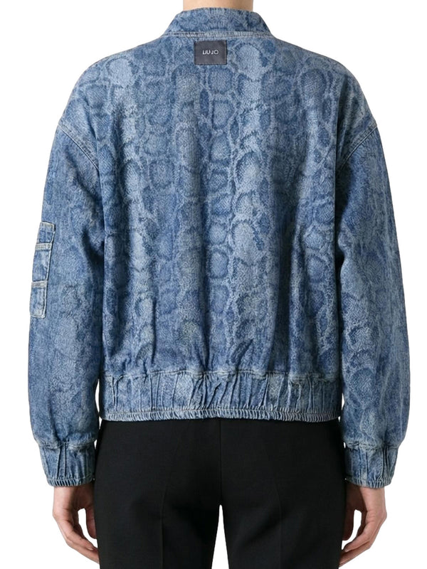 LIUJO CAPSULE ELODIE Giubbotto Liu Jo Animal Denim