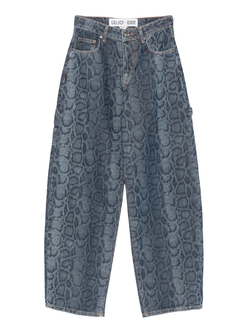 LIUJO CAPSULE ELODIE Jeans Liu Jo Motivo Animalier Denim