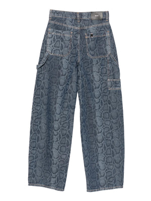 LIUJO CAPSULE ELODIE Jeans Liu Jo Motivo Animalier Denim
