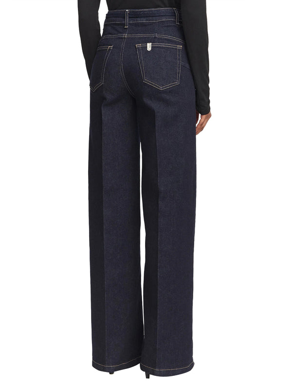 LIUJO DENIM Jeans Flare Con Cintura Liu Jo - Short Normal Wash