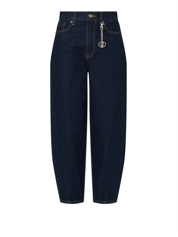 LIUJO DENIM Jeans Boyfriend A Vita Alta Liu Jo - Denim