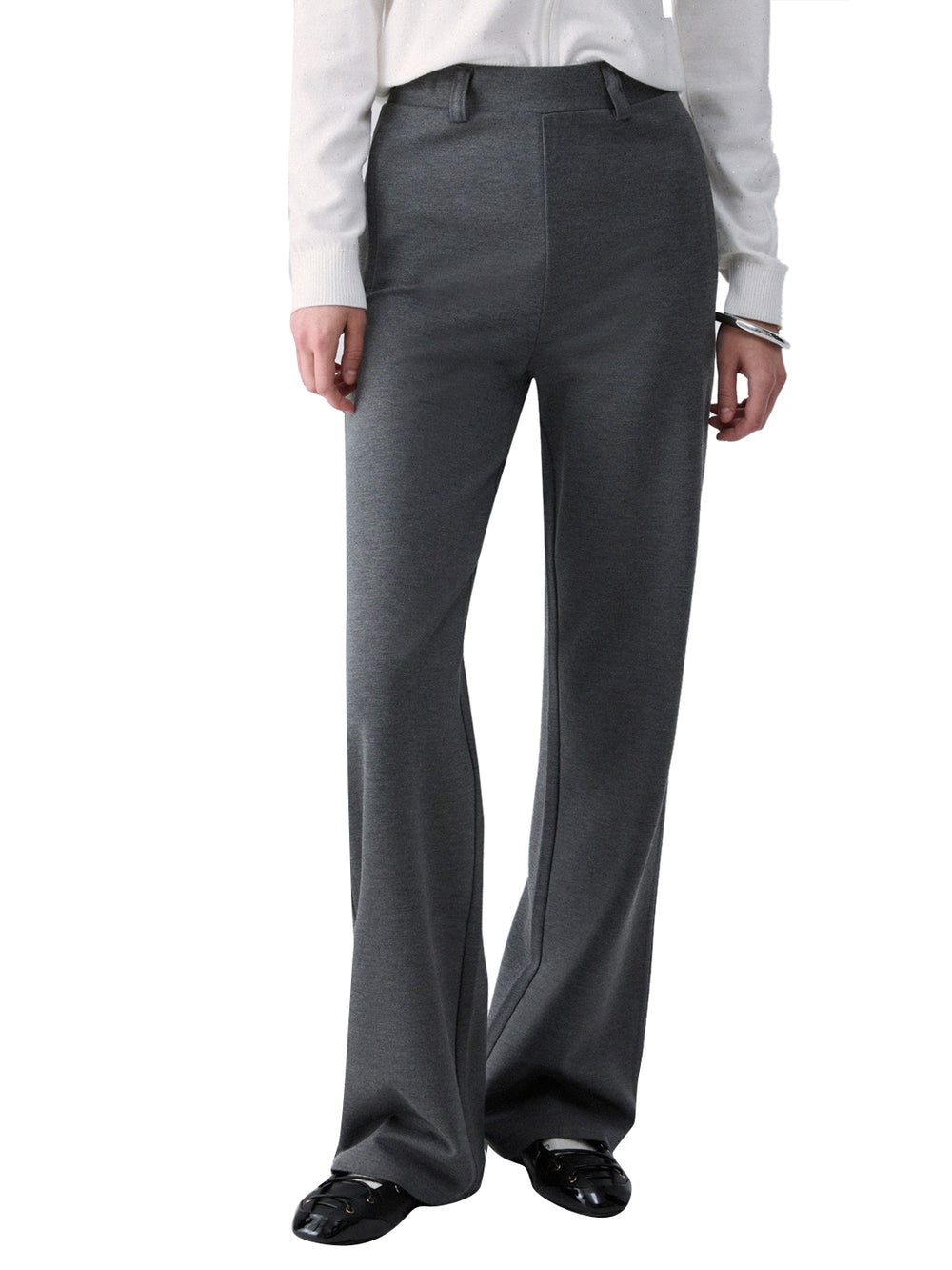 LIUJO SPORT Pantaloni Regular Fit In Punto Milano Liu Jo Sport - Grigio