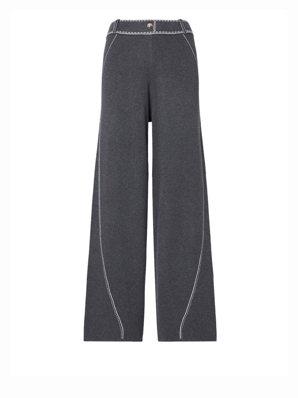 Liu Jo Pantaloni Con Cuciture A Contrasto Liu Jo Sport - Grigio