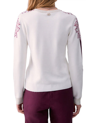LIUJO SPORT Maglia Jacquard Liu Jo Sport - Bianco