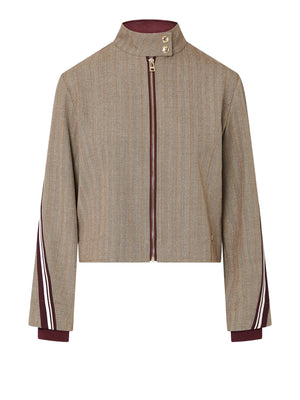 LIUJO SPORT Giacca Con Tape Bicolor Liu Jo Sport - Marrone