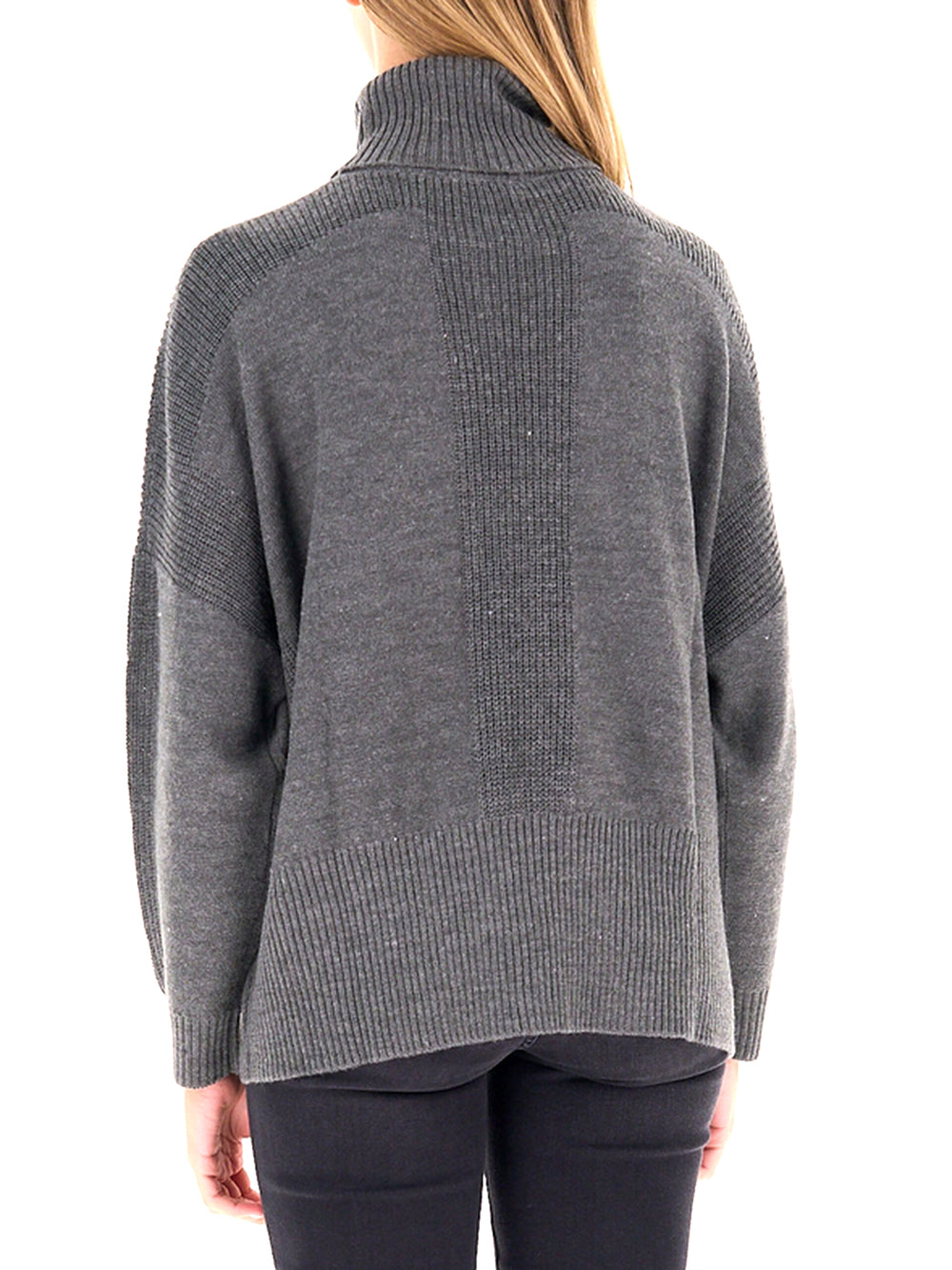 LIUJO SPORT Dolcevita In Misto Lana Con Bottoni Liu Jo Sport - Grigio