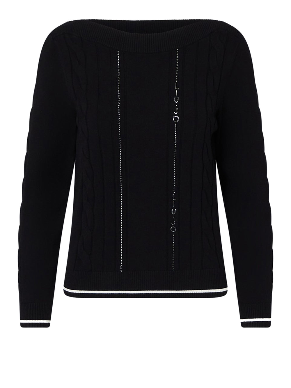 Liu Jo Maglia Con Profili A Contrasto Liu Jo Sport - Nero