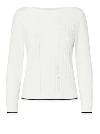 LIUJO SPORT Maglia Con Profili A Contrasto Liu Jo Sport - Bianco