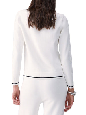 LIUJO SPORT Maglia Con Profili A Contrasto Liu Jo Sport - Bianco