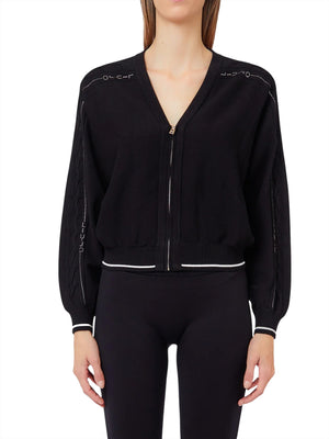 LIUJO SPORT Cardigan In Maglia Liu Jo Sport - Nero