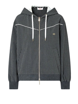 LIUJO SPORT Giacca Con Cappuccio In Pizzo Liu Jo Sport - Grigio