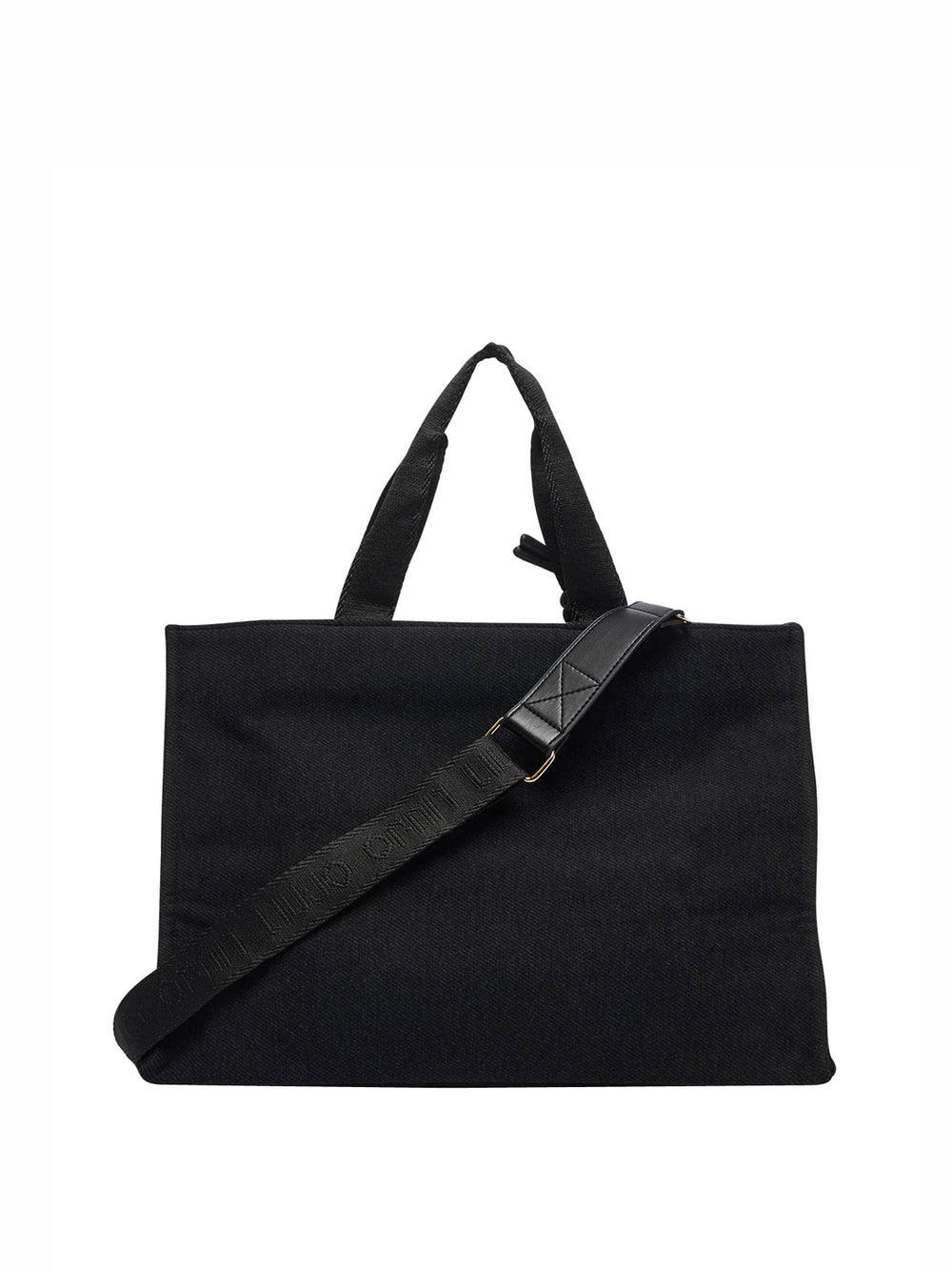 LIUJO SPORT Borsa Tote Grande In Panno Liu Jo Sport - Nero