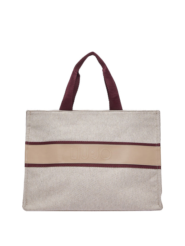 LIUJO SPORT Borsa Tote Grande In Panno Liu Jo Sport - Teddy