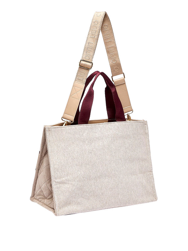 LIUJO SPORT Borsa Tote Grande In Panno Liu Jo Sport - Teddy