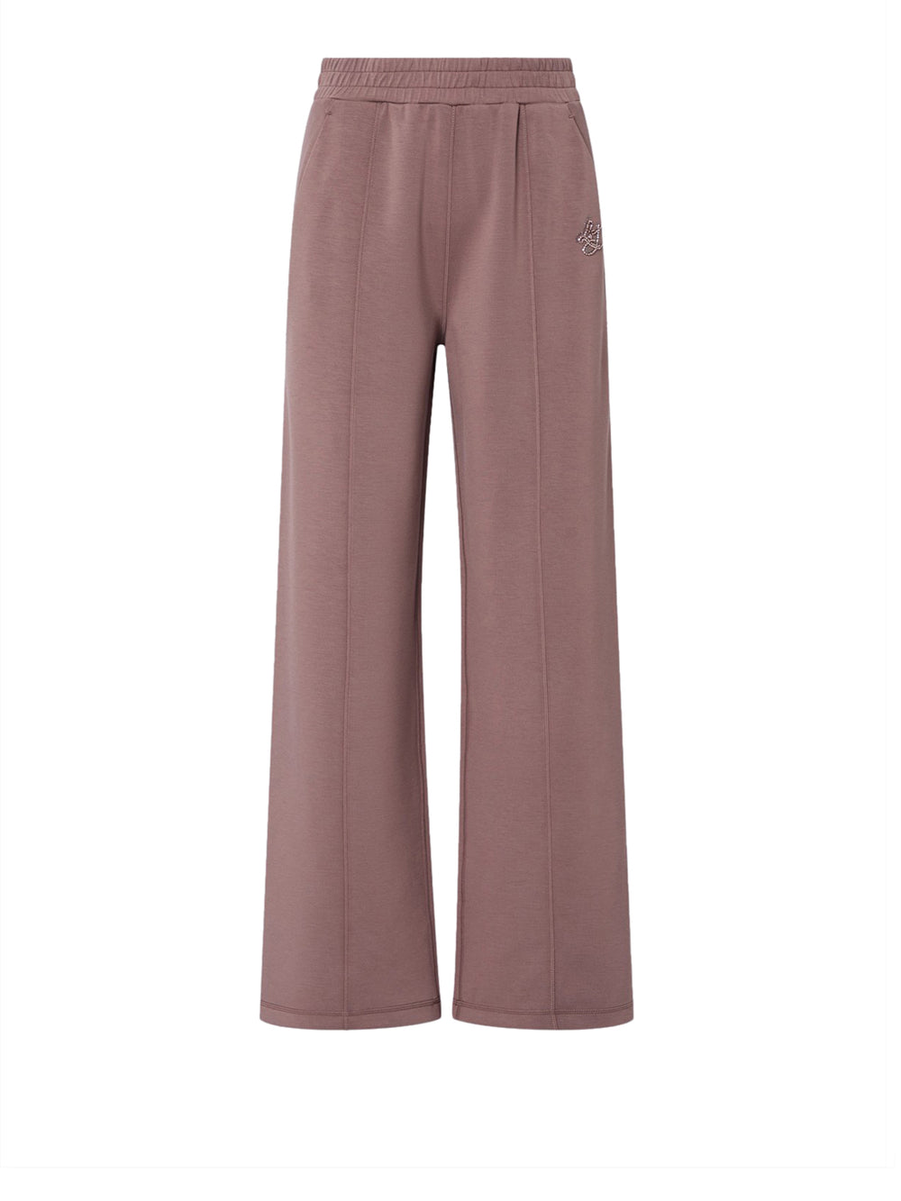 LIUJO SPORT Pantaloni In Scuba Liu Jo - Rosa Scuro