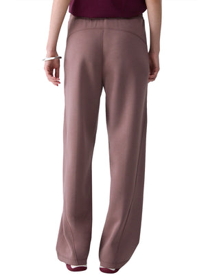 LIUJO SPORT Pantaloni In Scuba Liu Jo - Rosa Scuro
