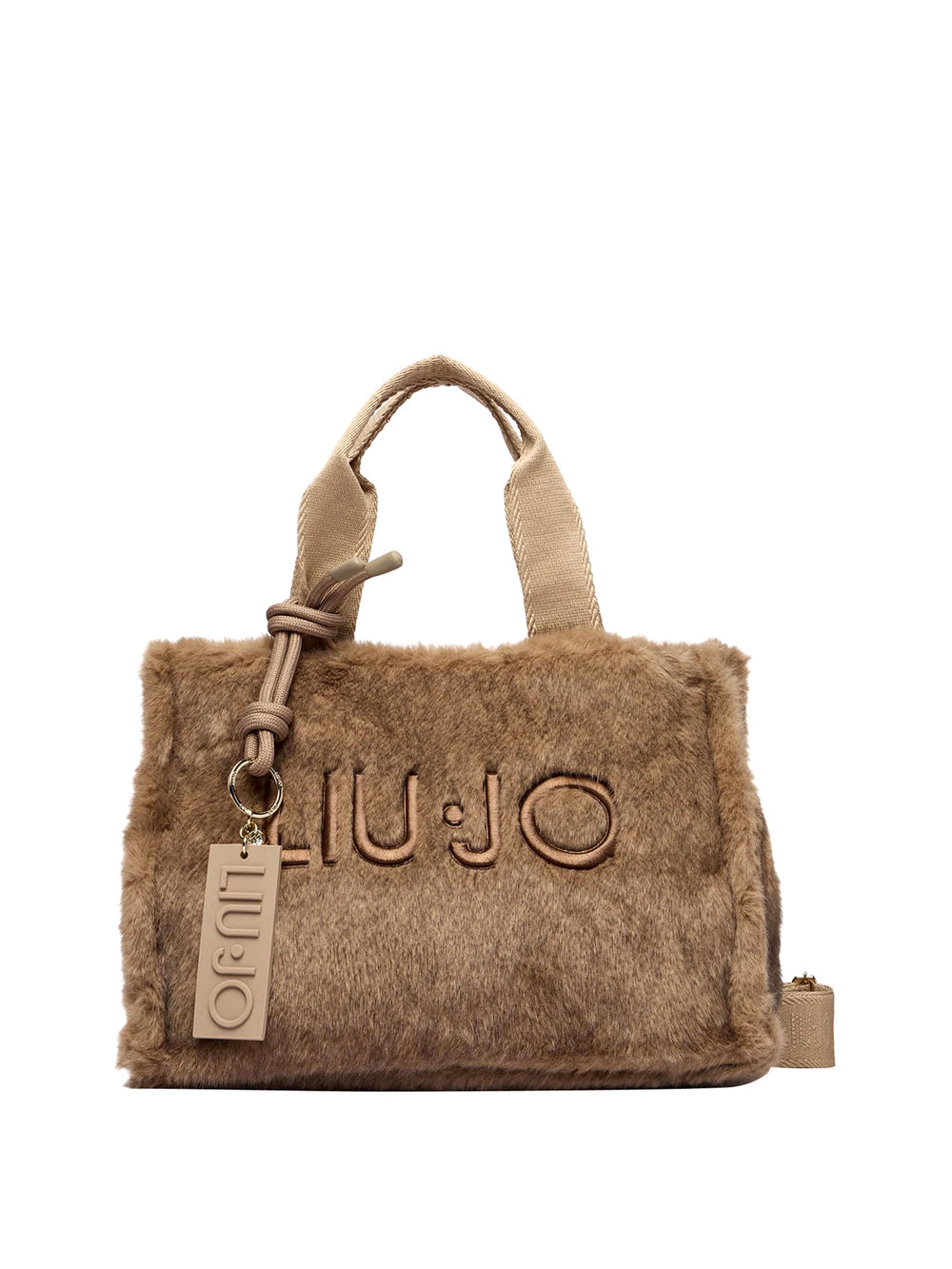 LIUJO SPORT Borsa Tote Piccola In Teddy Liu Jo Sport - Beige