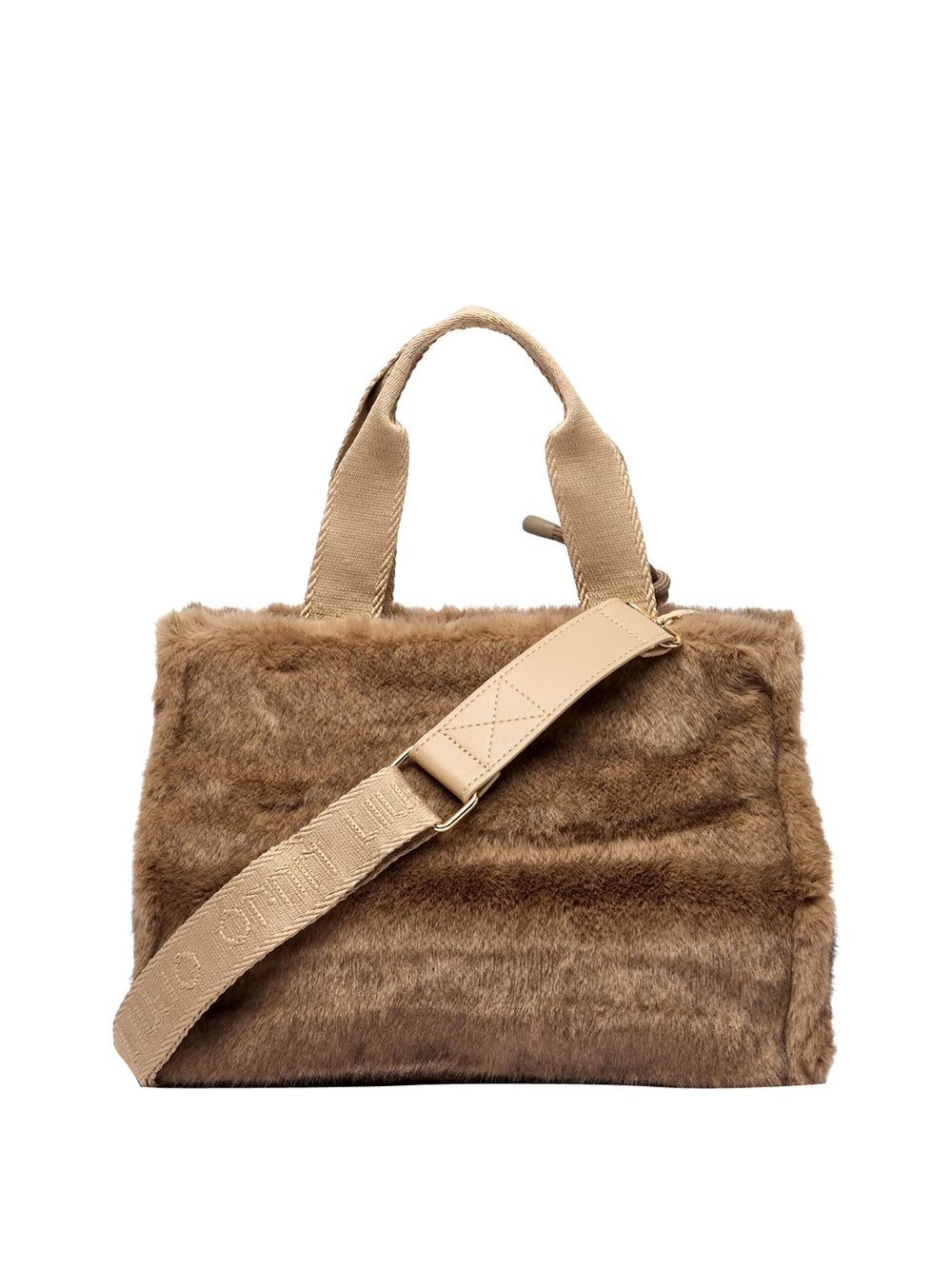 LIUJO SPORT Borsa Tote Piccola In Teddy Liu Jo Sport - Beige