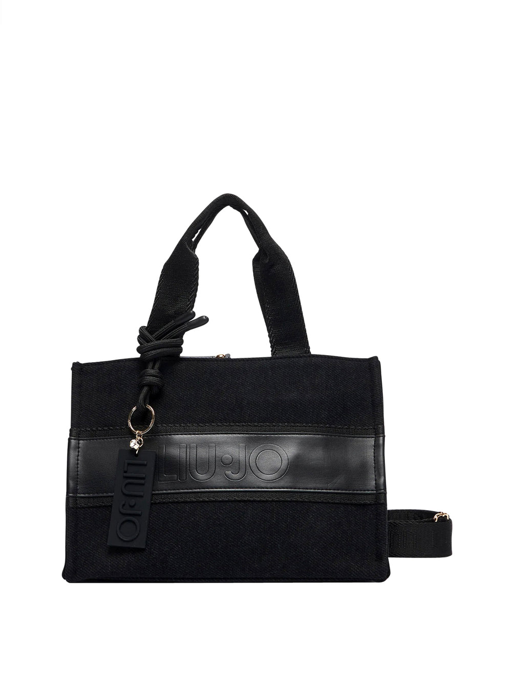 LIUJO SPORT Borsa Tote Piccola In Tessuto Liu Jo Sport - Nero