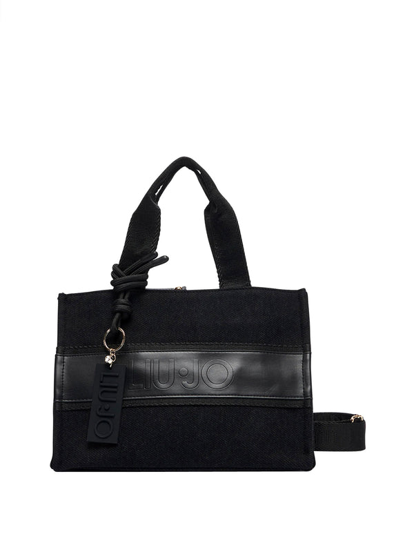 LIUJO SPORT Borsa Tote Piccola In Tessuto Liu Jo Sport - Nero