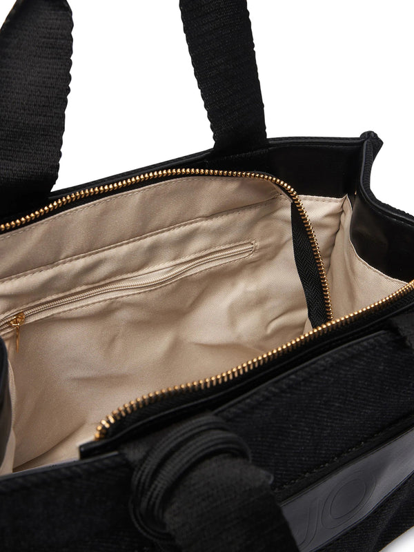 LIUJO SPORT Borsa Tote Piccola In Tessuto Liu Jo Sport - Nero