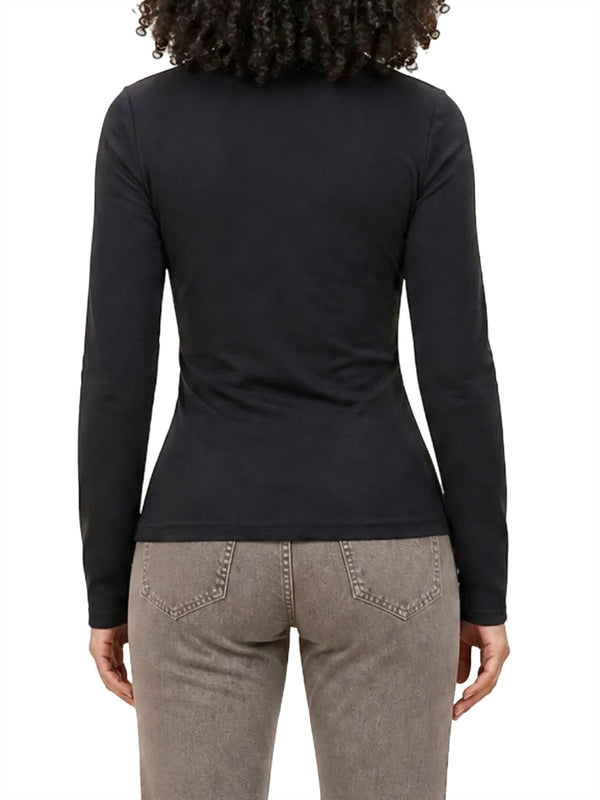 LIUJO SPORT Tshirt Maniche Lunghe Con Paillettes Liu Jo Sport - Nero