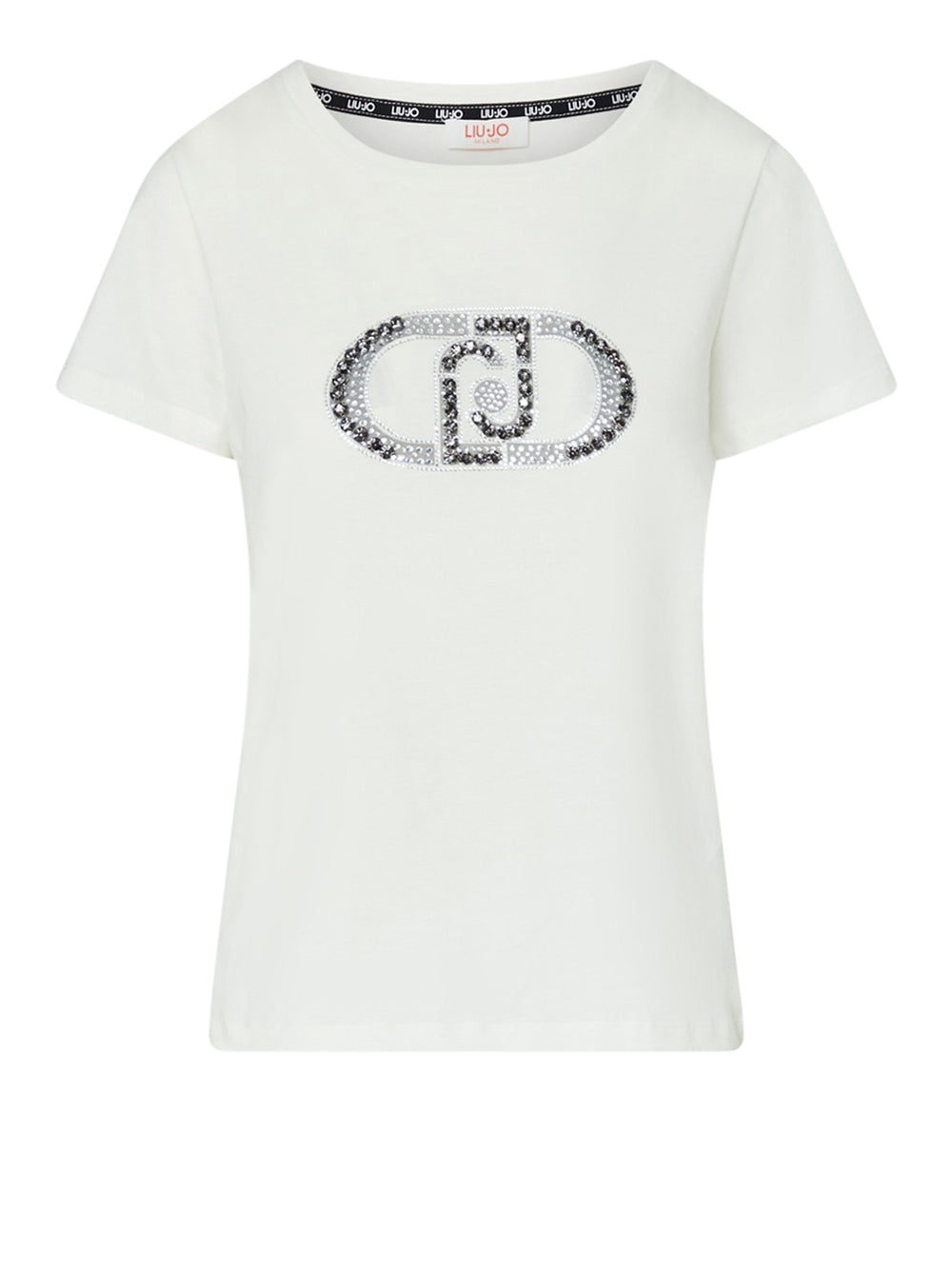 LIUJO SPORT Tshirt Con Logo Monogram Liu Jo Sport - Bianco