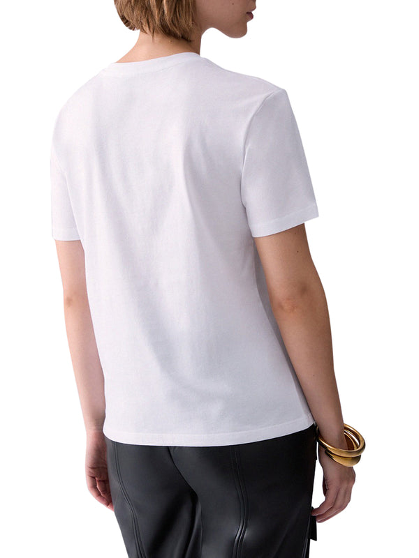 LIU.JO WHITE T-Shirt Liu Jo Stampa Bianco