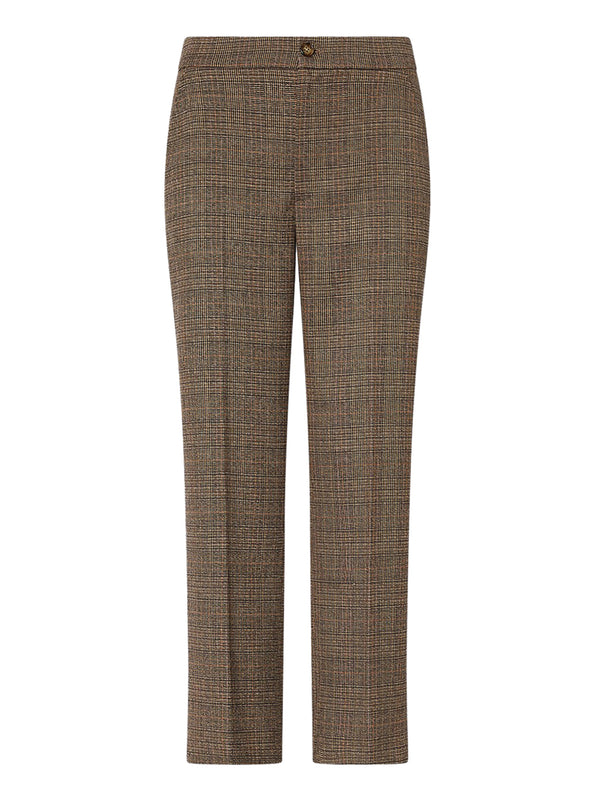 LIU.JO WHITE Liu Jo Pantalone A Sigaretta Tartan