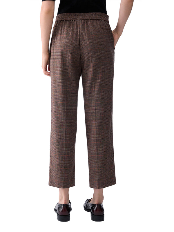 LIU.JO WHITE Liu Jo Pantalone A Sigaretta Tartan