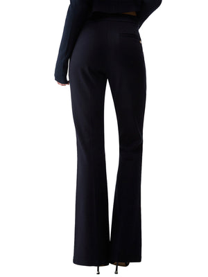 LIU.JO WHITE Pantaloni Flare In Punto Milano Liu Jo - Blu Scuro