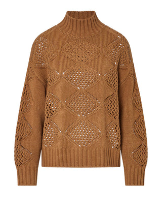 LIU.JO WHITE Lupetto Con Perline E Traforature Liu Jo - Beige