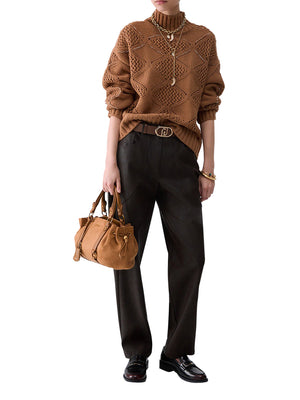 LIU.JO WHITE Lupetto Con Perline E Traforature Liu Jo - Beige