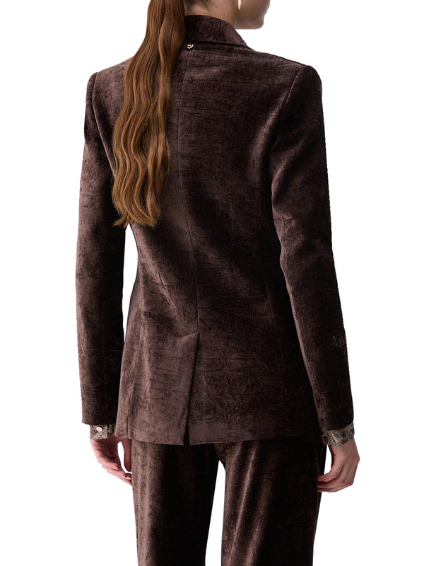 LIU.JO WHITE Blazer Velluto Liu Jo - Mole