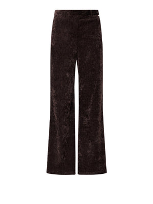 LIU.JO WHITE Pantaloni Straight In Velluto Liu Jo - Mole