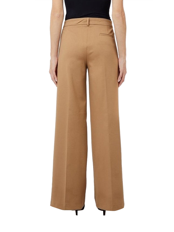 Liu Jo Pantaloni Dritti In Misto Viscosa Liu Jo - Dark Alabaster