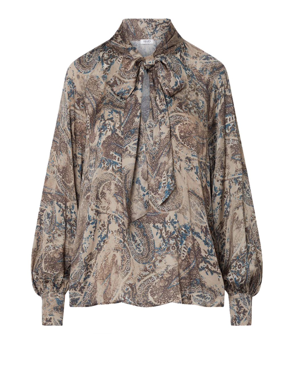 LIU.JO WHITE Camicia In Raso Stampato Liu Jo - Cachemire