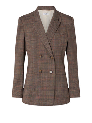 LIU.JO WHITE Giacca In Principe Di Galles Liu Jo - Tartan
