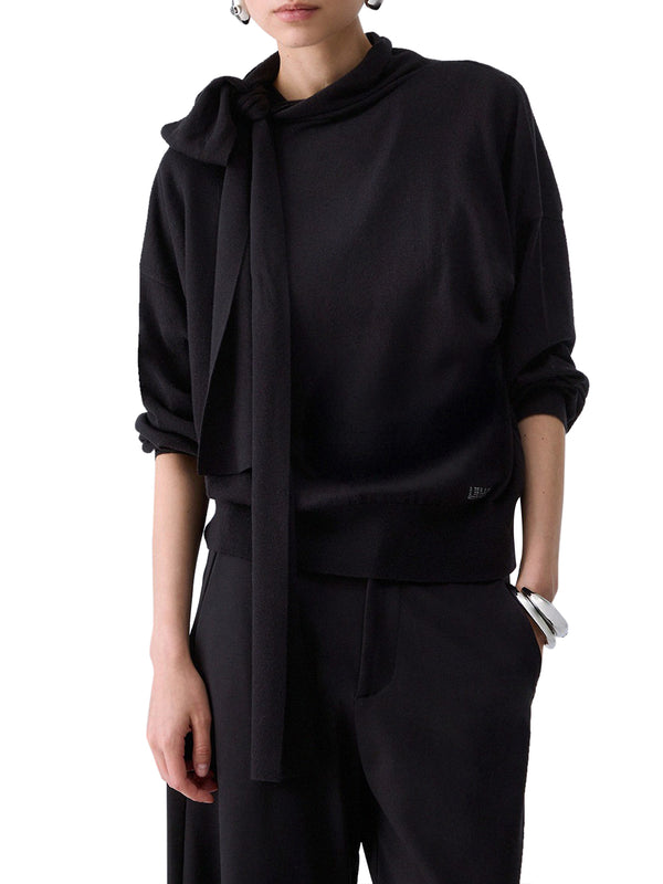 LIU.JO WHITE Maglia Con Fusciacca Liu Jo - Nero
