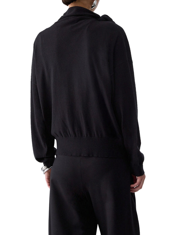 LIU.JO WHITE Maglia Con Fusciacca Liu Jo - Nero