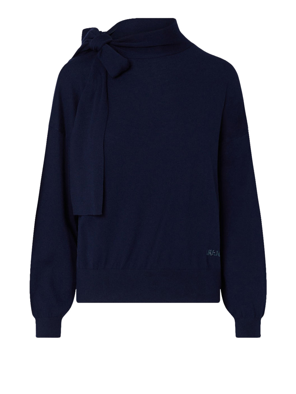 Liu Jo Maglia In Lana Con Fiocco Liu Jo - Blu Notte