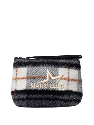 MARC ELLIS Pochette Buby Plaid C Marc Ellis - Nero