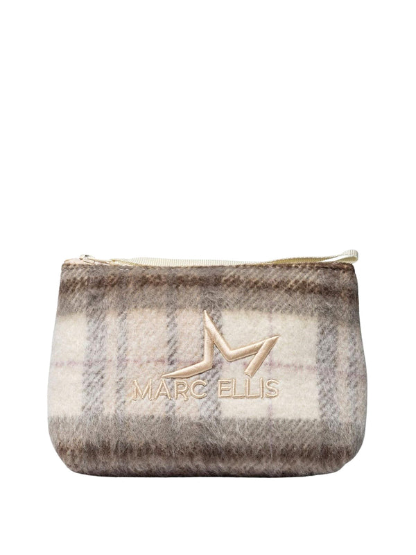 MARC ELLIS Pochette Buby Plaid C Marc Ellis - Beige