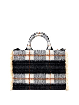 MARC ELLIS Borsa a Mano Buby Plaid L Marc Ellis - Nero
