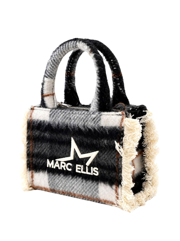 MARC ELLIS Borsa a Mano Buby Plaid S Marc Ellis - Nero