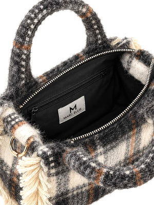 MARC ELLIS Borsa a Mano Buby Plaid S Marc Ellis - Nero